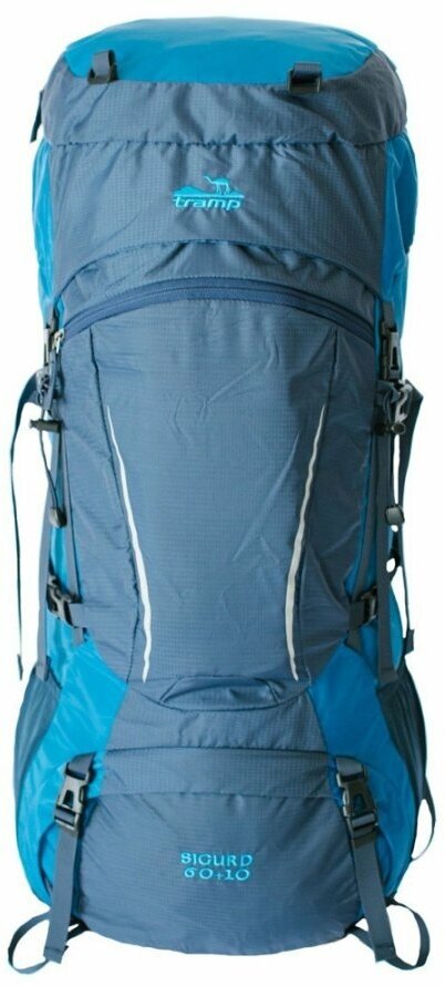 Трекинговый рюкзак Tramp Sigurd 60+10, синий