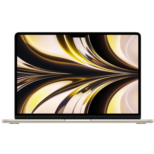 13.6 Ноутбук Apple MacBook Air 13 2022 (2560x1600, Apple M2, RAM 16 ГБ, SSD 512 ГБ, Apple graphics 10-core), Starlight (Z15Y000KZ) ноутбук apple macbook air 13 2022 a2681 13 6 2560x1664 apple m2 ssd 512 gb 16gb bluetooth 5 0 wifi 802 11 b g n ac ax apple m2 8 core серый