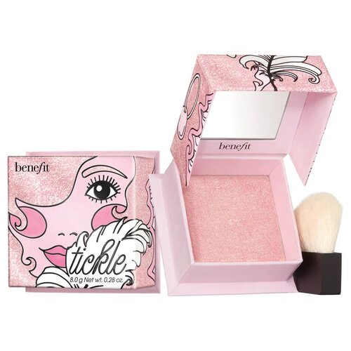 Benefit Пудра-хайлайтер Tickle, Golden Pink