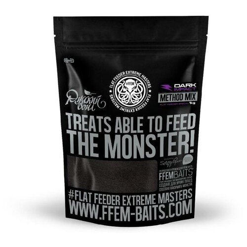 метод микс ffem method mix sweet fishmeal рыба скопес и ваниль 1kg FFEM METHOD MIX Dark Impact (Шоколад и мандарин) 1кг. Прикормка карповая / Метод Микс для ловли карпа / Флэт фидер / Flat Feeder