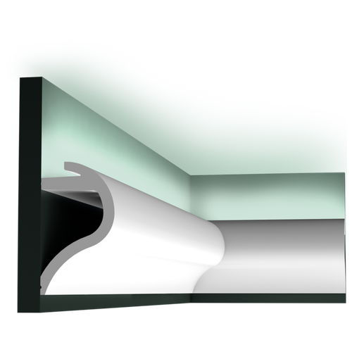 Профиль для скрытого освещения Orac Decor арт. C364 WAVE (200 x 14 x 8 см.)