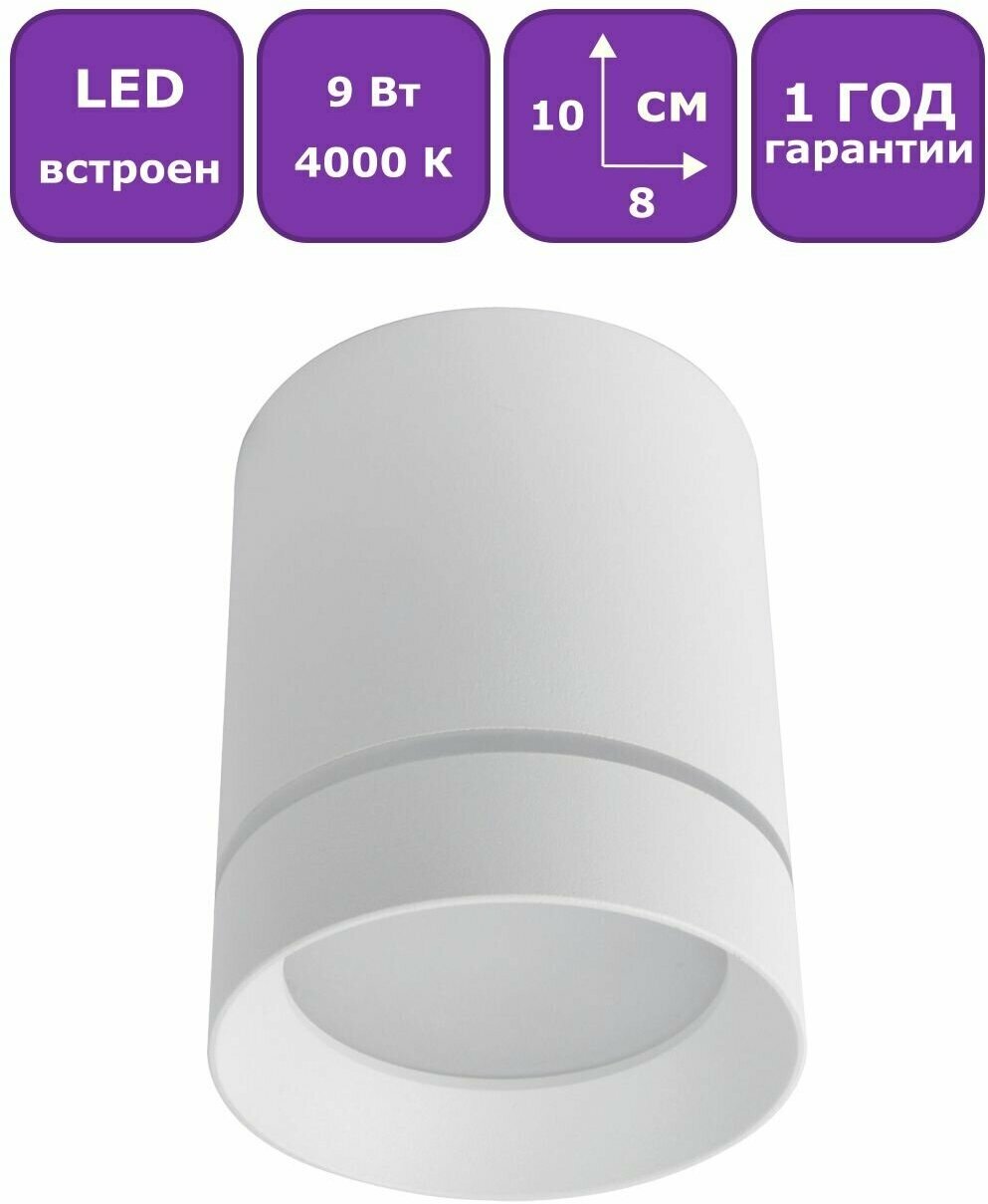Светильник потолочный Arte Lamp Accento Elle белый - фото №3