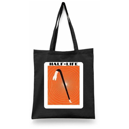 фото Сумка-шоппер унисекс каждому своё "half-life/гордон фримен" черная