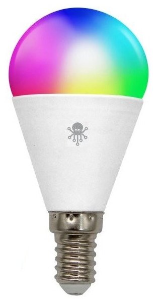Умная лампочка, Лампа SLS LED7, Лампочка круглая мини Е14, лампочка wi-fi, работает с Алисой и Марусей - фотография № 2
