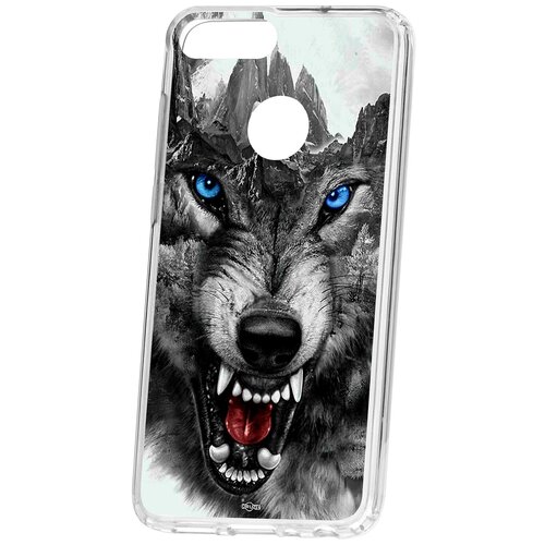 фото Чехол на хонор 9 lite kruche print волк кruче