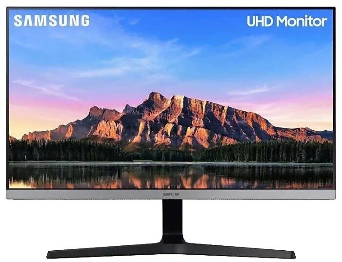 Монитор Samsung 28" U28R550UQI темно-серый IPS LED 16:9 HDMI матовая 1000:1 300cd 178гр/178гр 3840x2160 DisplayPort Ultra HD 5.8кг