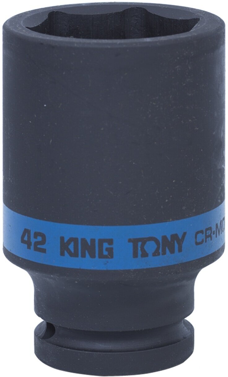 Головка торцевая ударная глубокая шестигранная 3/4", 42 мм KING TONY 643542M