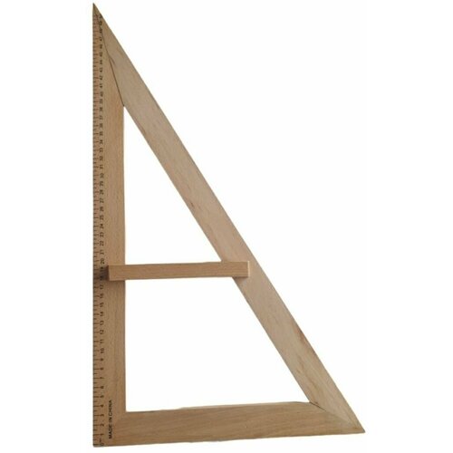 Линейка треугольник с держателем 50 см для школьной доски 1085₽