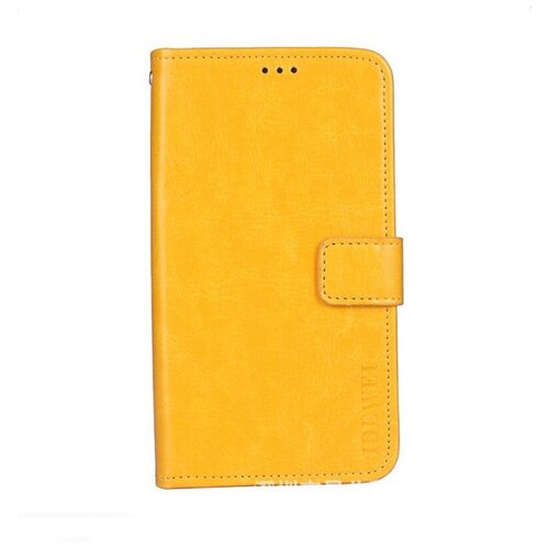 фото Чехол-книжка mypads для xiaomi redmi note 3 /xiaomi redmi note 2 pro 5.5" с мульти-подставкой застёжкой и визитницей желтый