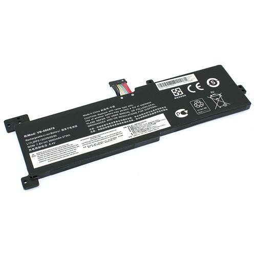 Аккумулятор для ноутбука Lenovo IdeaPad 330-15 (L17D2PF1) 7,6V 3600mAh OEM аккумуляторная батарея для ноутбука lenovo ideapad 320s 14ikb l15m3pb0 11 25v 3600mah oem