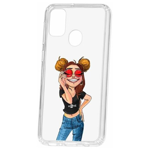 фото Чехол на самсунг м21 kruche print smiling кruче