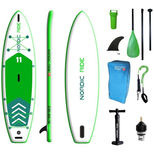 фото Sup доска nordic ride 11 green