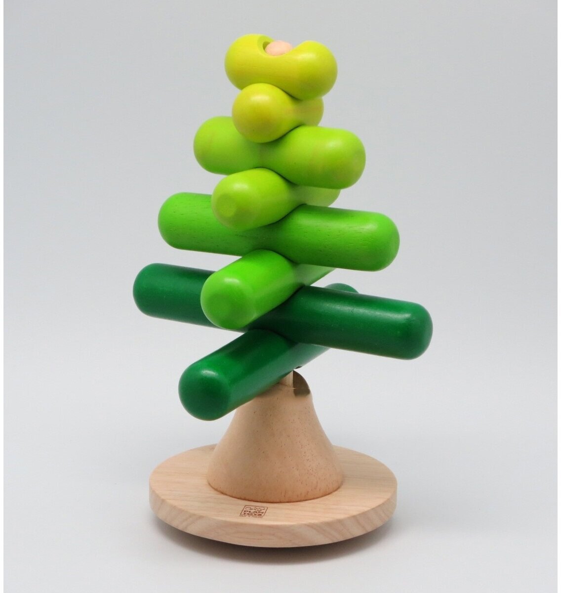 Игрушка из дерева Plan Toys, Пирамидка-Дерево - фото №8