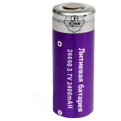 фото Аккумулятор 26650 3,7v 2400mah police