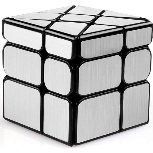 Головоломка Зеркальный кубик: Колесо (серебрянный)