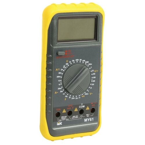 электроизмерительные мультиметры и тестеры fluke 1503 Мультиметр цифровой Professional MY61 IEK TMD-5S-061