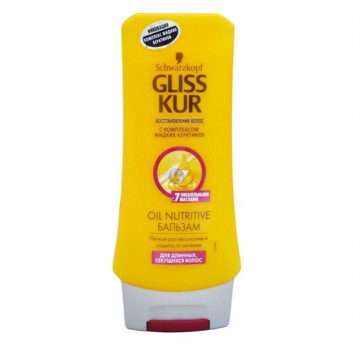 Бальзам GLISS KUR Oil Nutritive 400 мл - фото №15