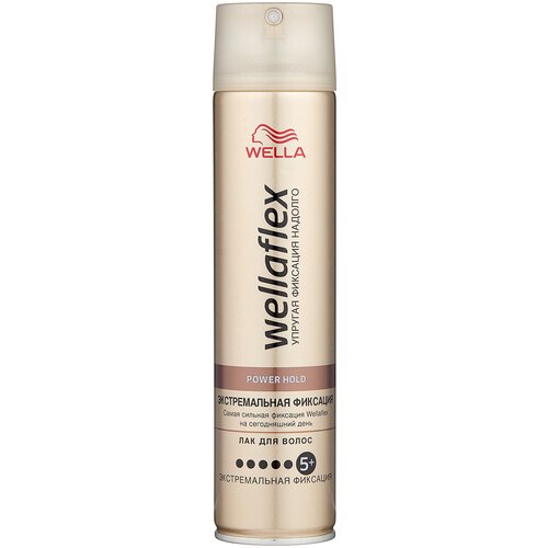 Wella Лак для волос Wellaflex, экстрасильная фиксация, 400 мл