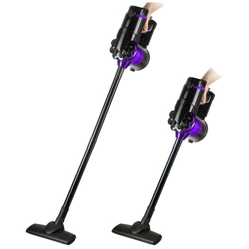 Ginzzu VS115 Пылесос вертикальный контейнер 800 Вт черно фиолетовый 251000₽