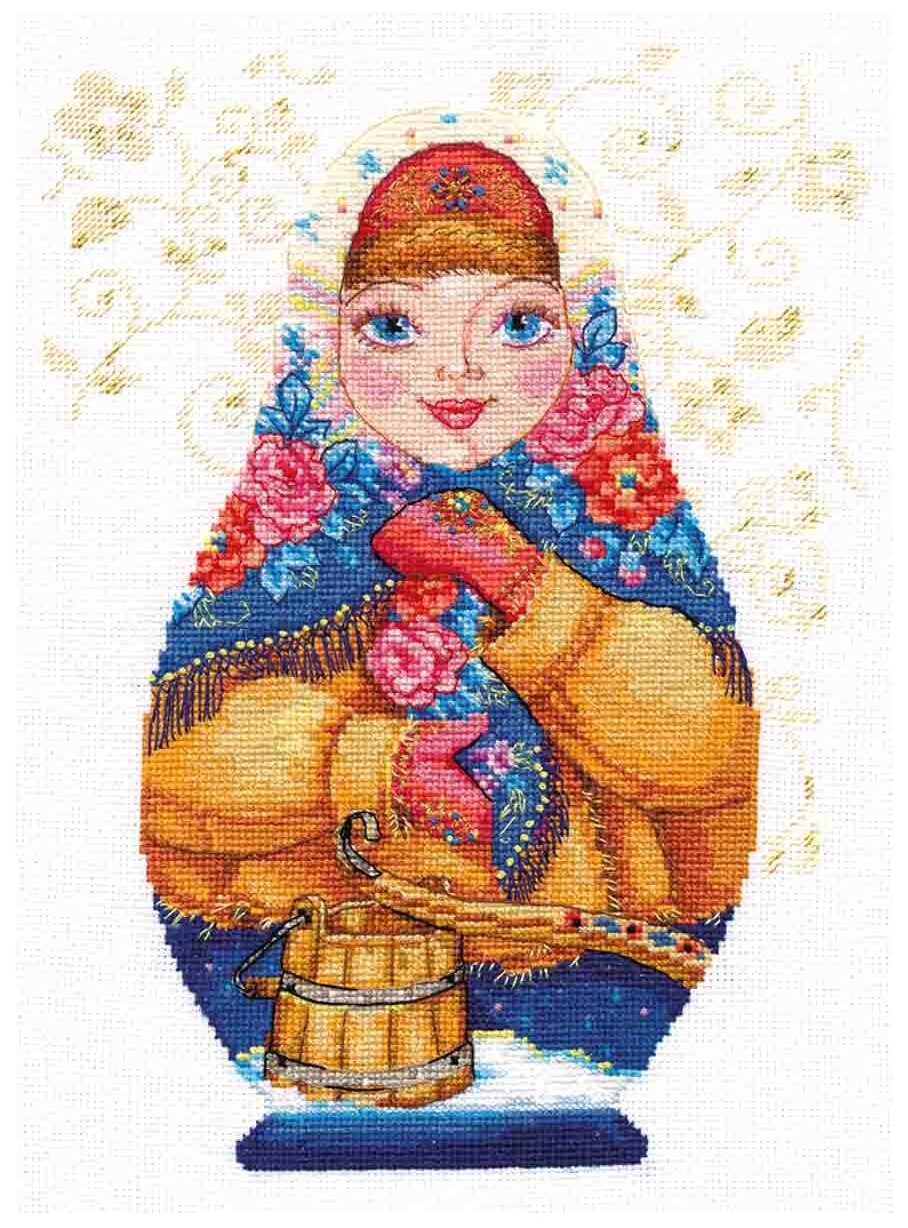 6-07 Матрешки. Зимняя краса Алиса - фото №1