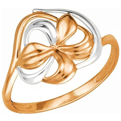 фото Эстет кольцо из красного золота 01к0112621р, размер 17