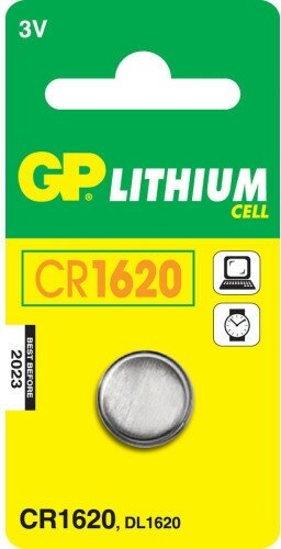 Батарейка литиевая дисковая GP Lithium CR1620 1 шт. блистер GP Batteries International CN (GP Batteries International Limited) - фото №16