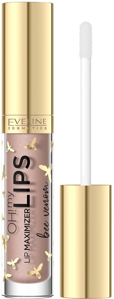 Eveline Cosmetics Oh! My Lips Lip Maximizer Блеск для увеличения объема губ Пчелиный яд 4,5мл , розовый