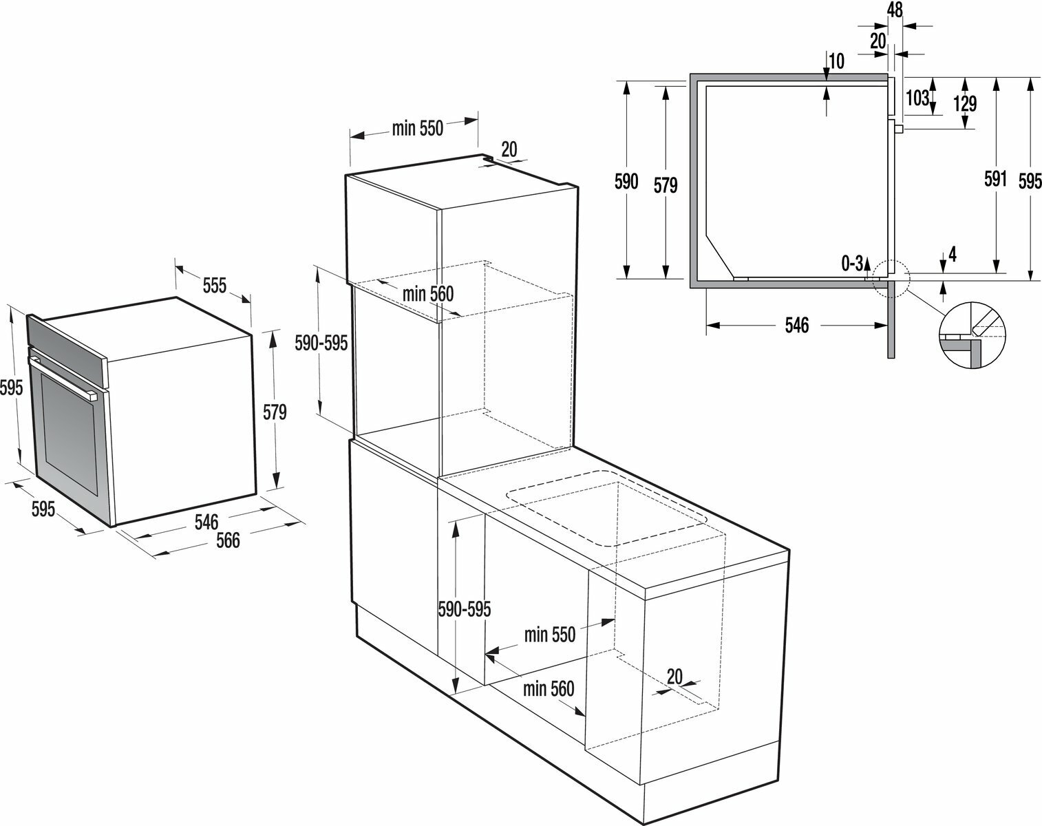 Духовой шкаф Gorenje - фото №4