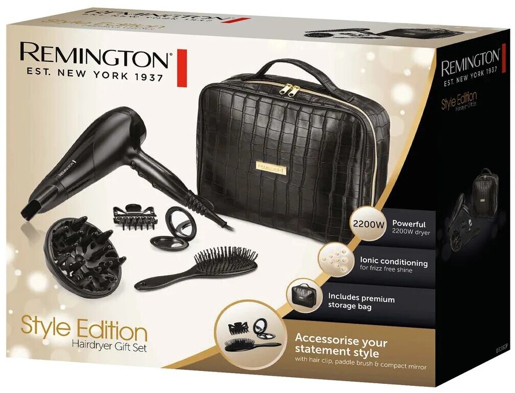 Фен Remington D3195GP Style Edition Gift 45721560100 - фото №4