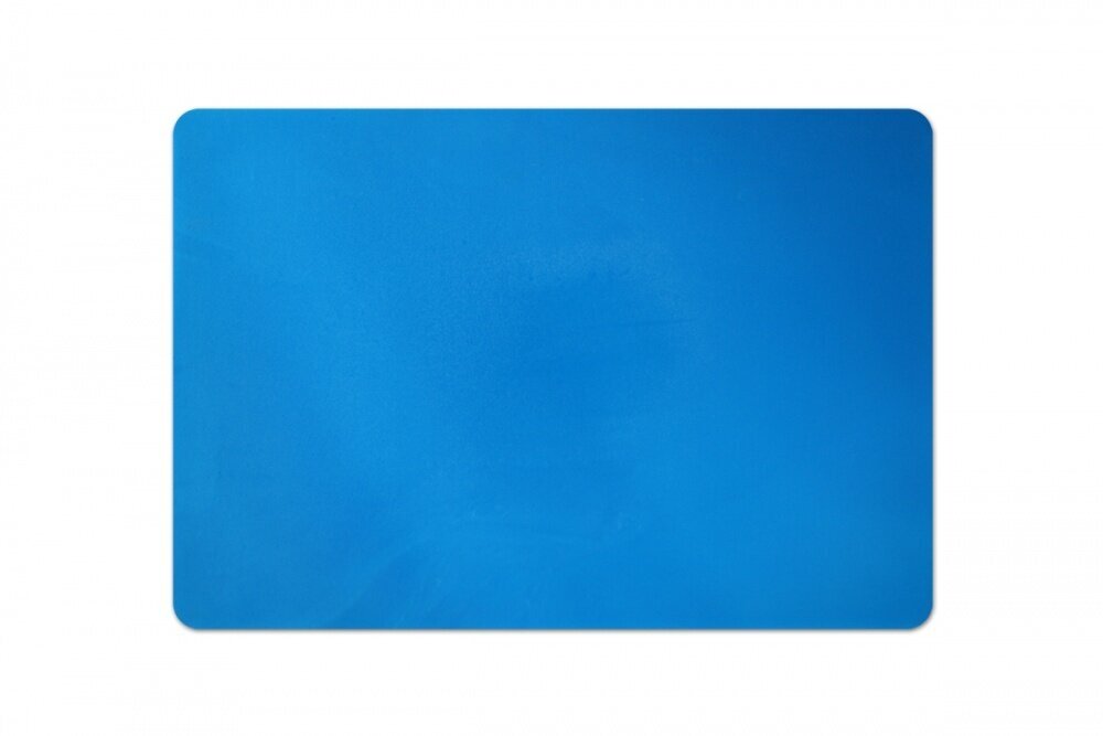 Доска разделочная 600х400х18 синяя пластик - фотография № 5