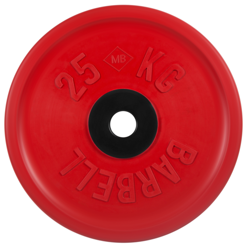 Диск MB Barbell Евро-Классик MB-PltCE 25 кг 1 шт. цветной