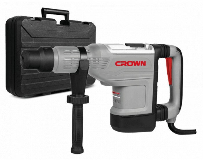 Перфоратор CROWN SDS Max 52 мм 1500Вт/150 CT18189 BMC