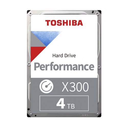 Toshiba Жесткий диск Toshiba SATA-III 4Tb HDWR440UZSVA X300 7200rpm 256Mb 35 2725900₽