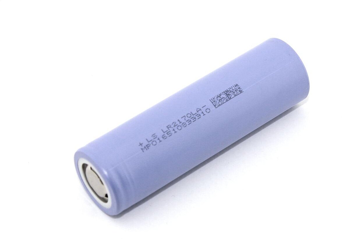 Аккумулятор типа 21700 Li-Ion Lishen LR2170LA -40A 4000mAh, 3.7V