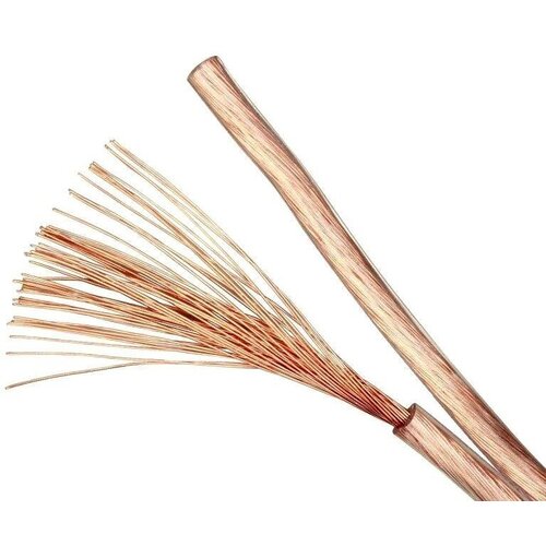 Кабель акустический с катушки двухжильный Eagle Cable 20063150 HIGH STANDARD Copper Transparent 15 1 м 503₽