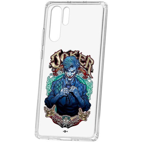 фото Чехол huawei p30 pro kruche print джокер кruче