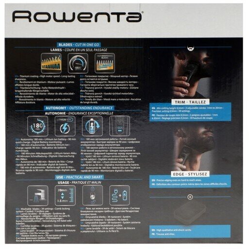 Триммер для бороды ROWENTA TN-3841F4 - фотография № 8