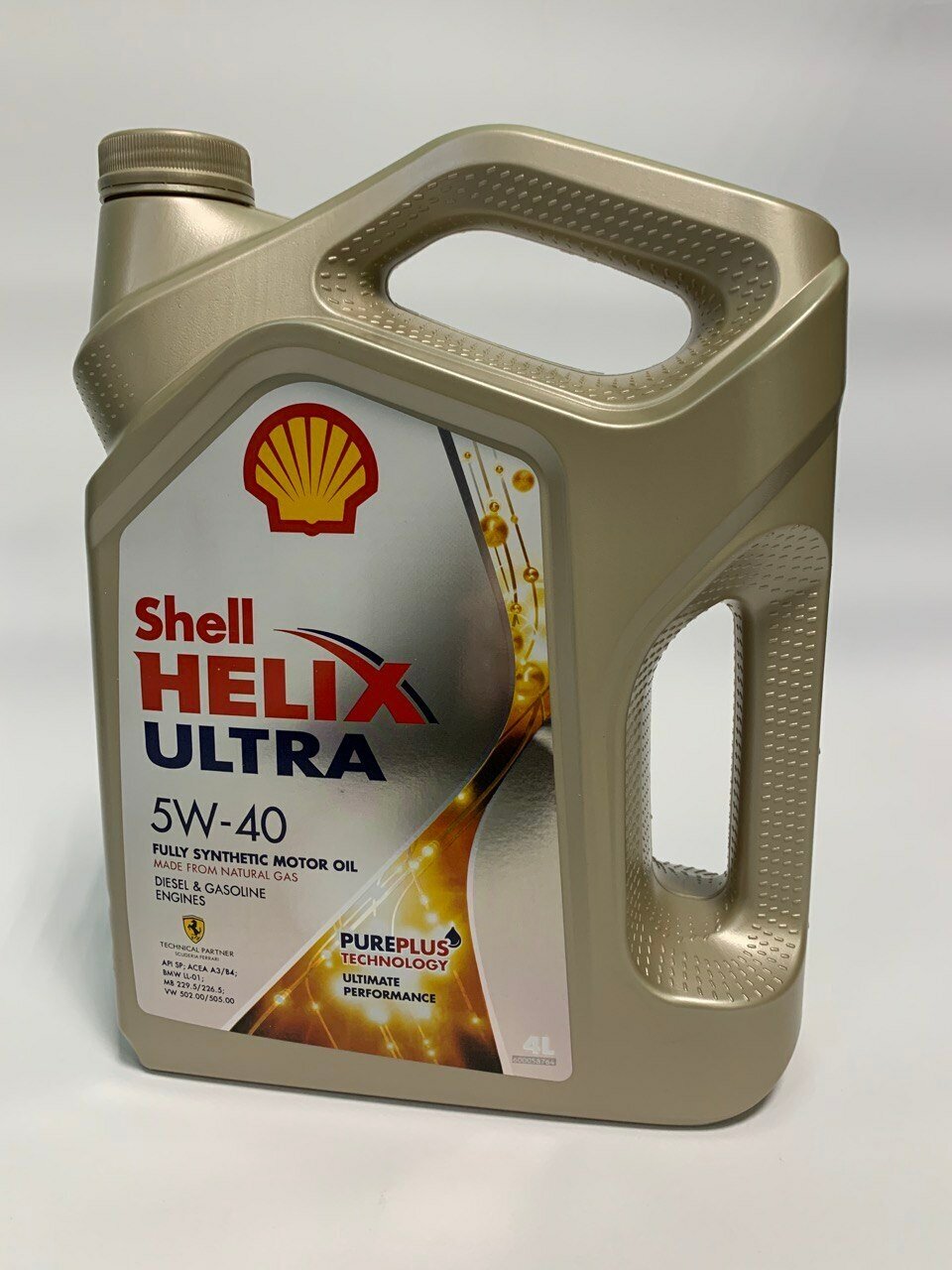 Моторное масло SHELL Helix Ultra 5W-40 4л. синтетическое [550055905] - фото №14