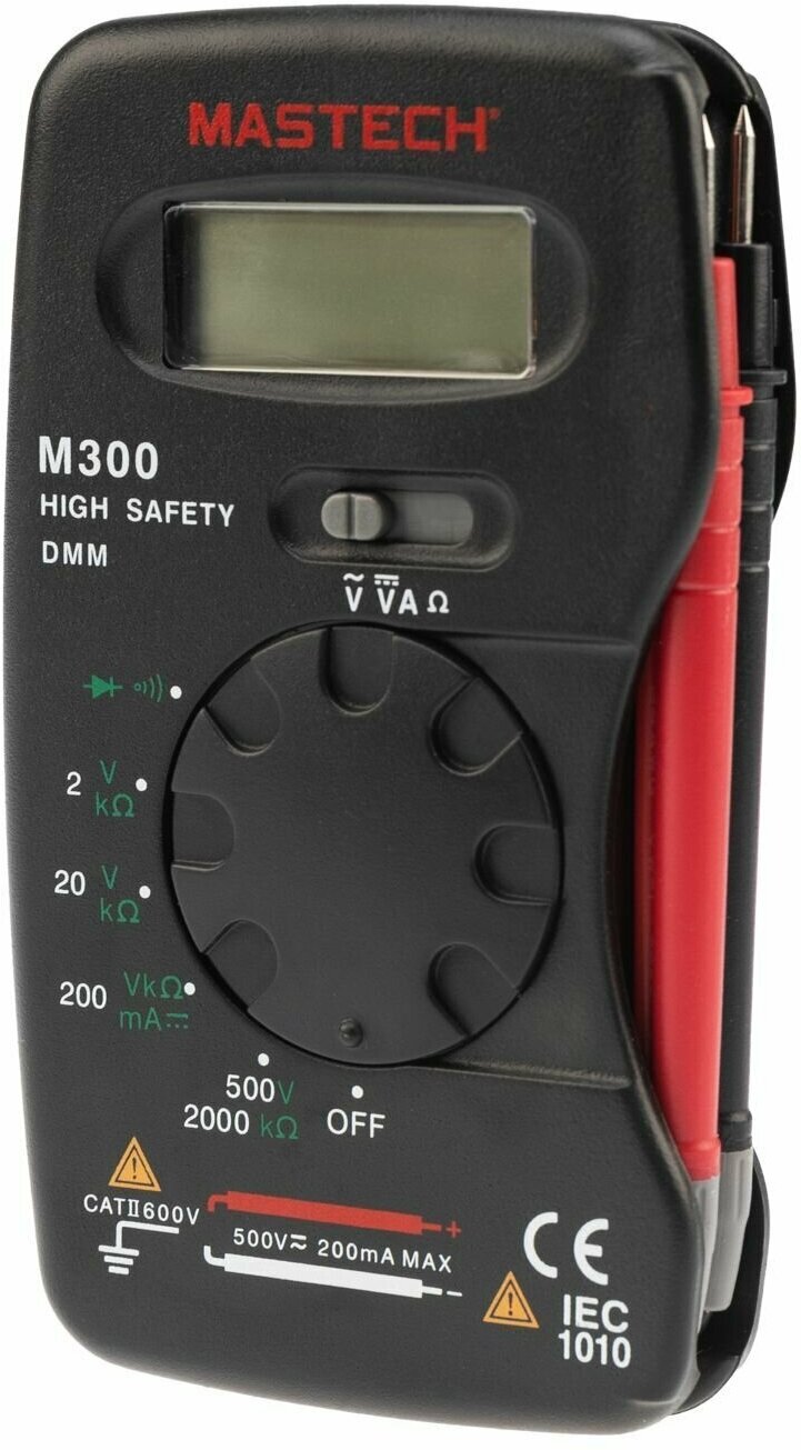 Портативный цифровой мультиметр Mastech M300