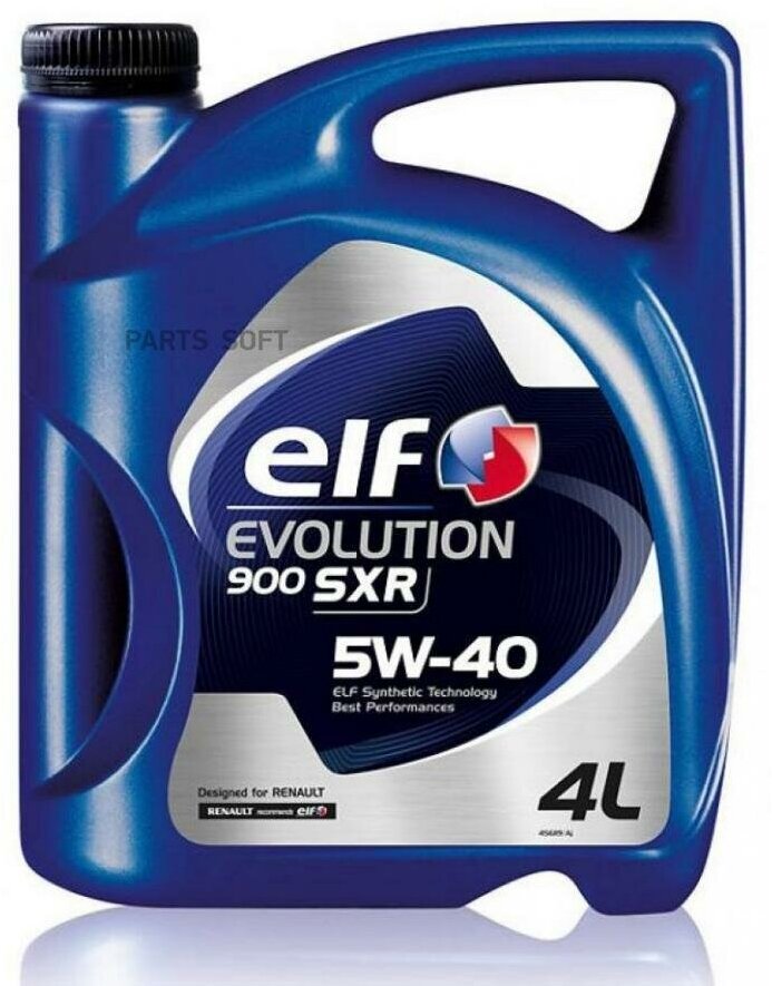 ELF 5W-40 4L EVOLUTION 900 SXR масло моторное