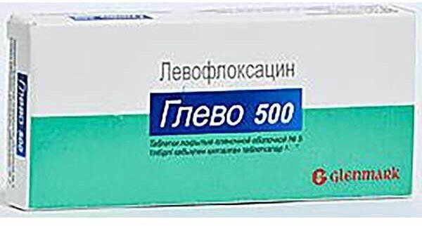 Глево таблетки п/о плен. 500мг 10шт