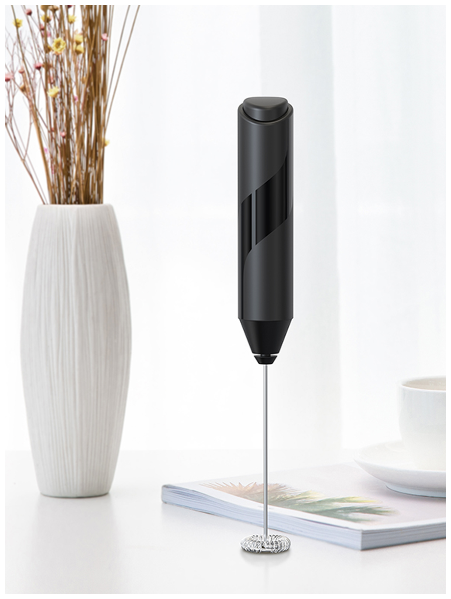 Капучинатор Xiaomi Circle Joy Electric Milk Frother (CJ-EMF02) черный - фото №3