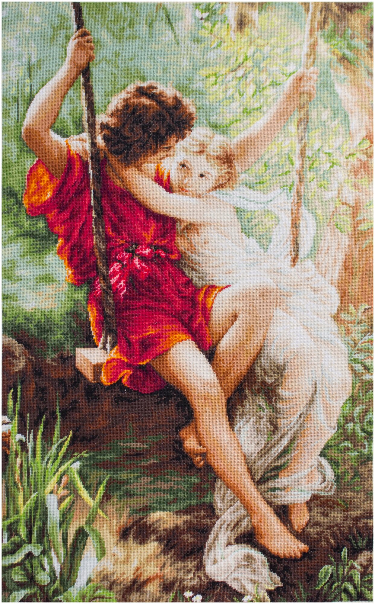 Luca-S Набор для вышивания Весна влюбленных, 36.5 x 59.5 см, B415