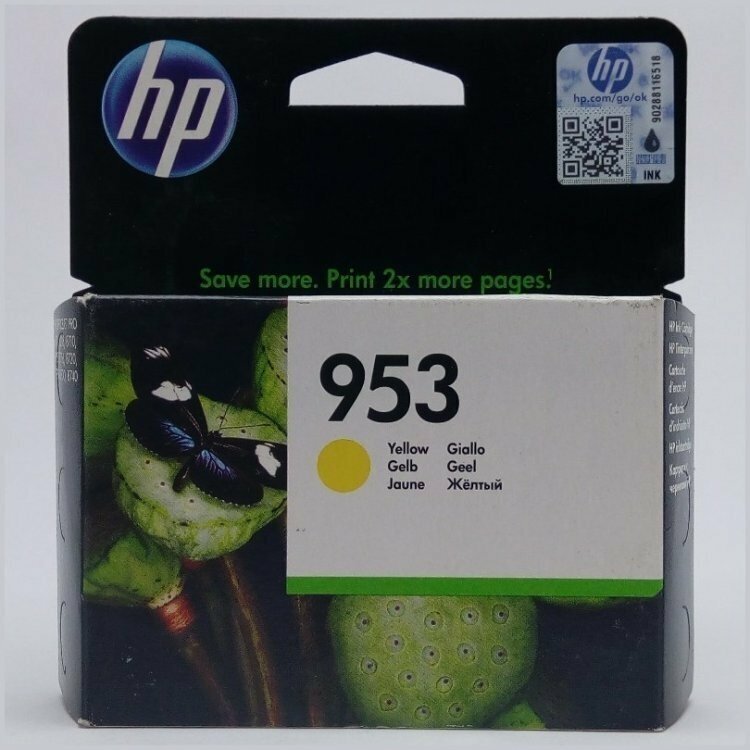 HP 953 (желтый) для HP OfficeJet 8710/8715/8720/8730/8210/8725 - фото №13