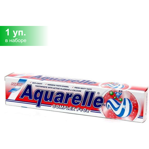 (1 уп.) Паста зубная Aquarelle Complex 75мл Болгария 1 уп паста зубная mega mint anti cavity против кариеса 150мл болгария