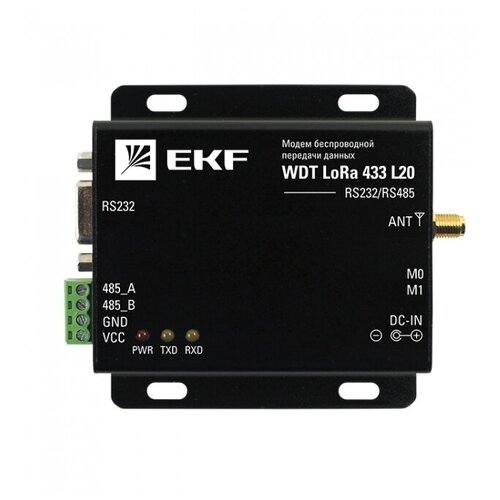 EKF Модем беспроводной передачи данных WDT LoRa 433 L20 EKF PROxima llcc68 lora беспроводной uart модуля rssi ism 433 мгц 470 22dbm dip iot доска для счетчика sma k антенна e220 400t22d