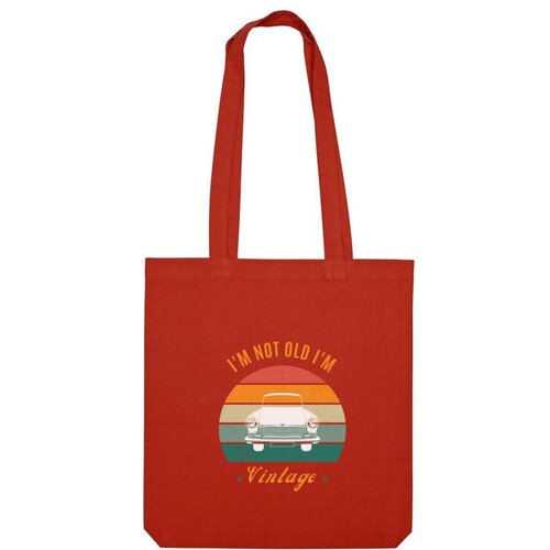 фото Сумка шоппер us basic, красный