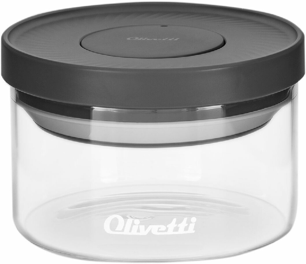 Банка стеклянная с вакуумной крышкой POP UP для хранения продуктов Olivetti, объем 350 мл - фотография № 1