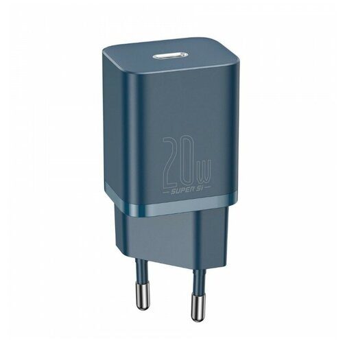 Сетевое зарядное устройство Baseus Super Si 20W Power Delivery , разъем Type-C, синее (CCSUP-B03)