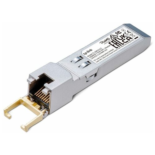 Трансивер TP-LINK TL-SM5310-T tp link сетевое оборудование tl sm5310 t модуль sfp 10g base t rj45